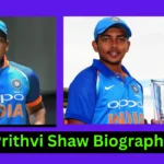 Prithvi Shaw Biography