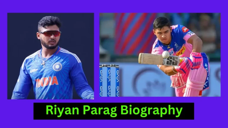 Riyan Parag Biography