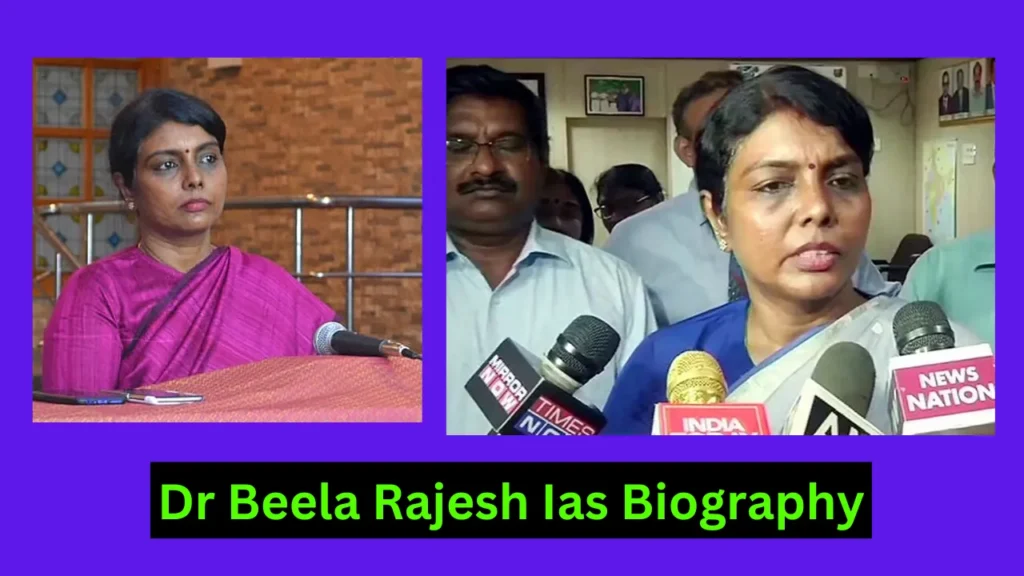 Dr Beela Rajesh Ias Biography