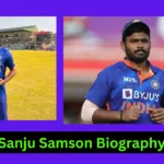 Sanju Samson Biography