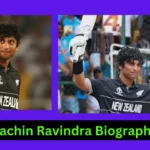 Rachin Ravindra Biography