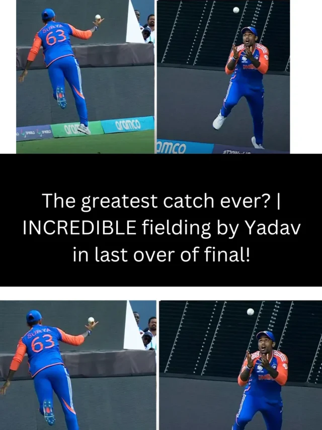 Suryakumar Yadav's Incredible Catch Seals T20 World Cup for India