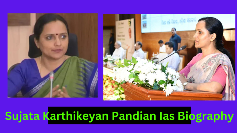 Sujata Karthikeyan Pandian Ias Biography