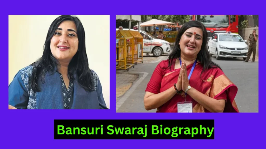 Bansuri Swaraj Biography