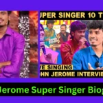 John Jerome Super Singer Biography