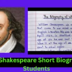 William Shakespeare Short Biography For Students