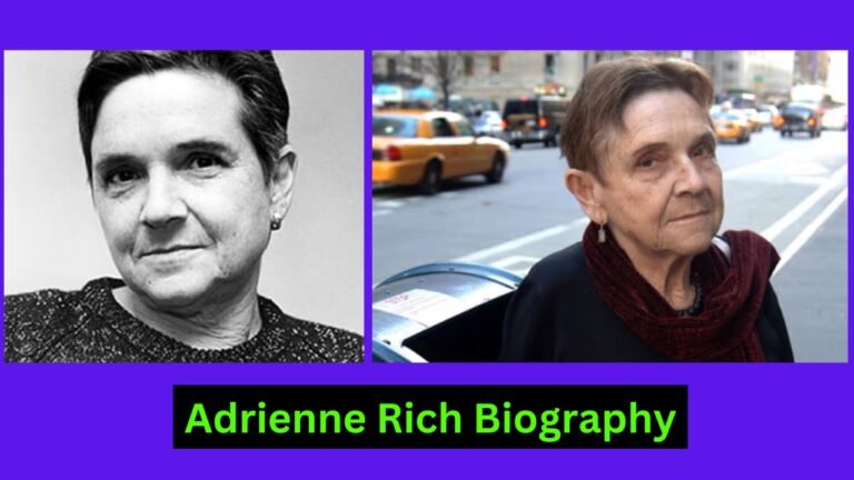 Adrienne Rich Biography