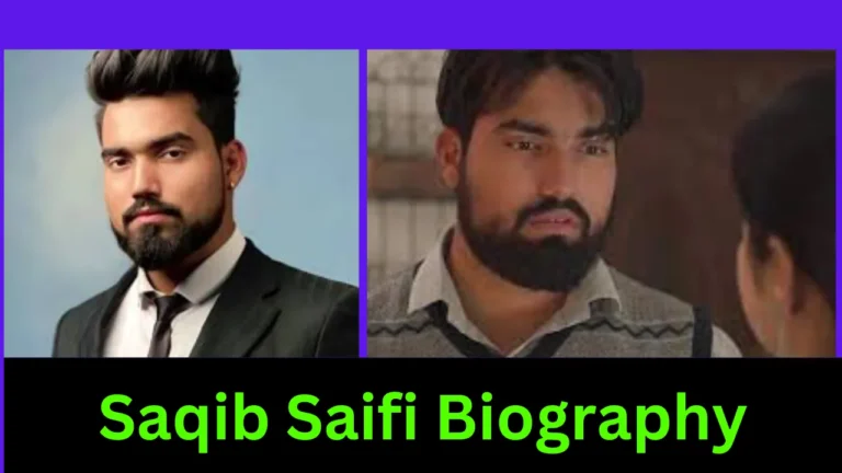 Saqib Saifi Biography