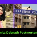 Dr Moumita Debnath Postmortem Report