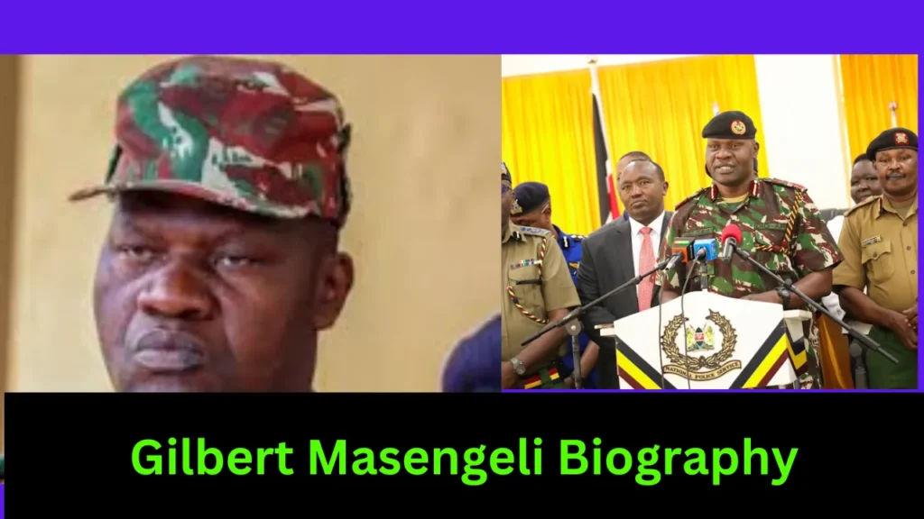 Gilbert Masengeli Biography