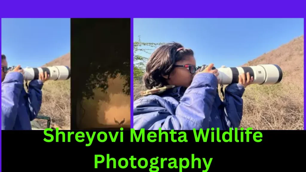 Shreyovi Mehta Wildlife Photography Biography