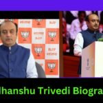 Sudhanshu Trivedi Biography