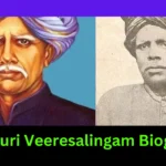 Kandukuri Veeresalingam Biography