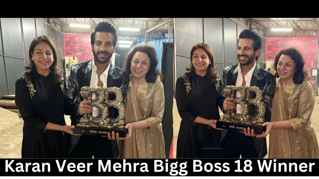 Karan Veer Mehra Bigg Boss 18 Winner