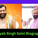 Nayab Singh Saini Biography