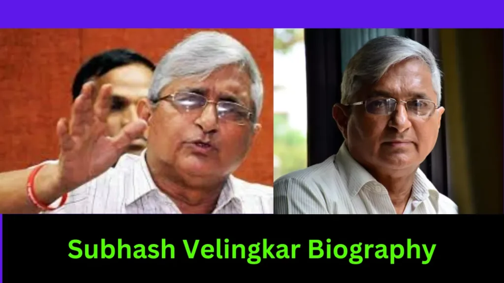 Subhash Velingkar Biography