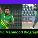 Zahid Mahmood Biography