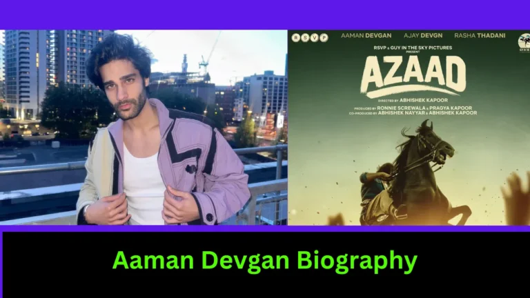 Aaman Devgan Biography