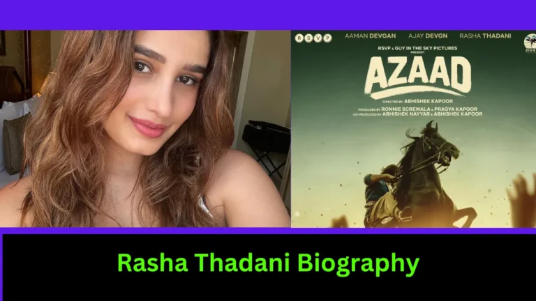 Rasha Thadani Biography