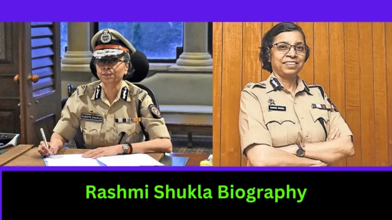 Rashmi Shukla Biography