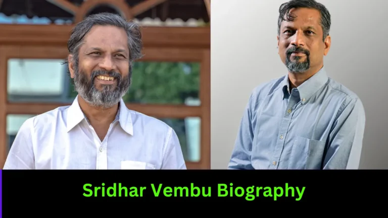 Sridhar Vembu Biography