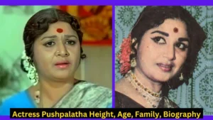 Actress Pushpalatha Height, Age, Family, Biography