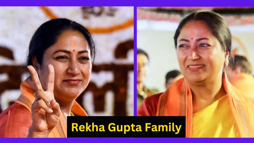 Rekha Gupta Family Biography