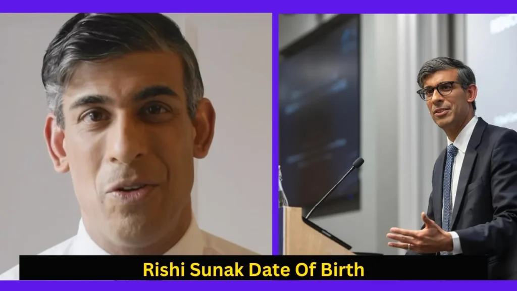 Rishi Sunak Date Of Birth