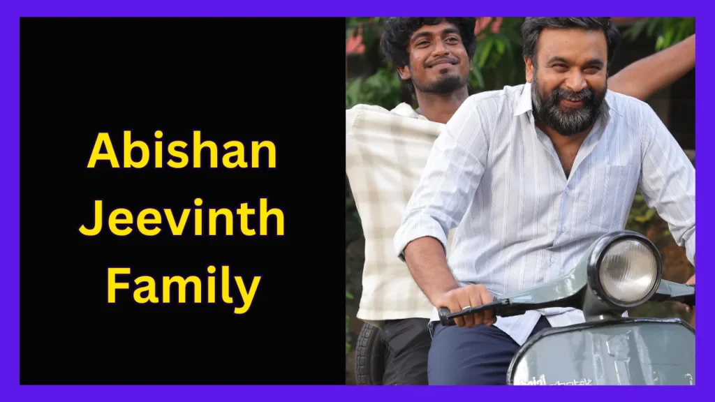 Abishan Jeevinth Family
