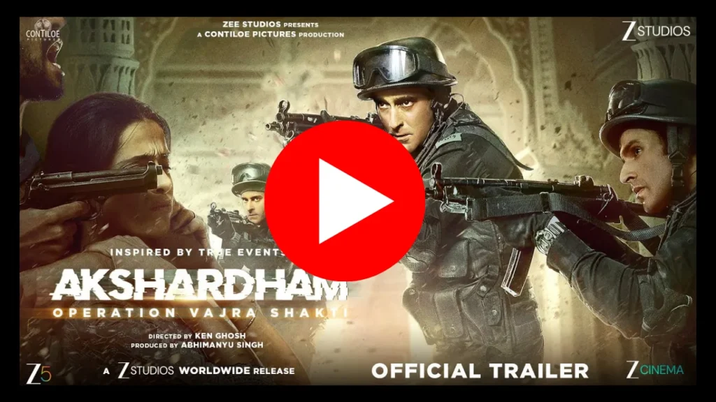 The First trailer, Akshaye Khanna new film 2025, Ken Ghosh directorial, Zee Studios thriller trailer, business drama Bollywood